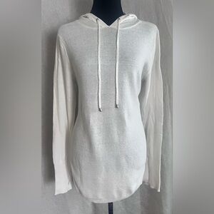 Dakini white knit Hoodie